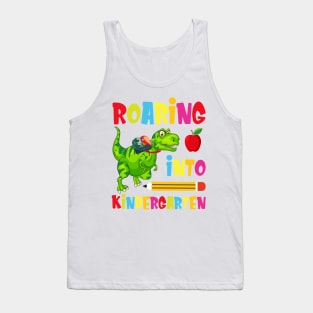 Roaring Into Kindergarten Tank Top